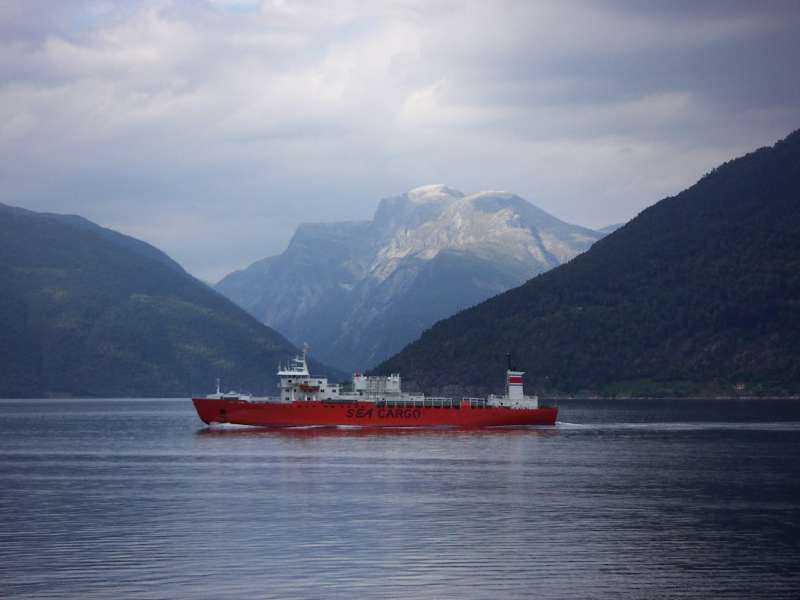 Sognefjord a loď